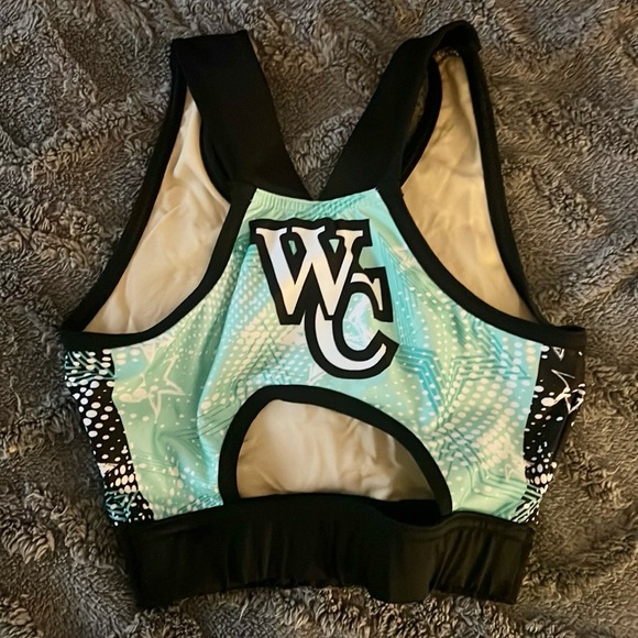 World Cup practice wear tank and shorts youth large sports bra is adult xs - Picture 9 of 14